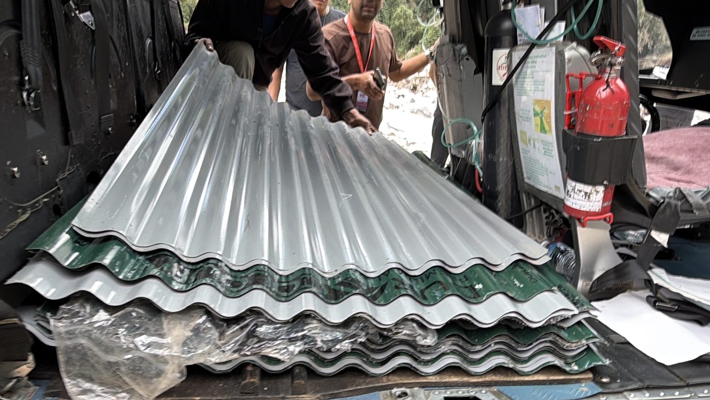 Namrung flood relief &mdash; photo 2