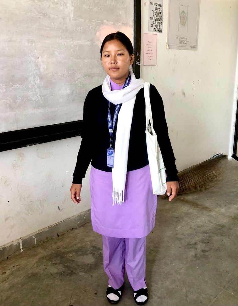 Portrait of Jenu Gurung